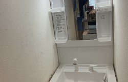 Ｓ様賃貸物件洗面化粧台交換工事